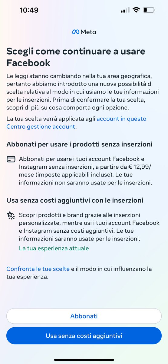 davil1908's tweet photo. Addio #Facebook 12,99€ al mese per un calendario compleanni mi sembra eccessivo…. #RIP https://t.co/cQZEM9MlzB