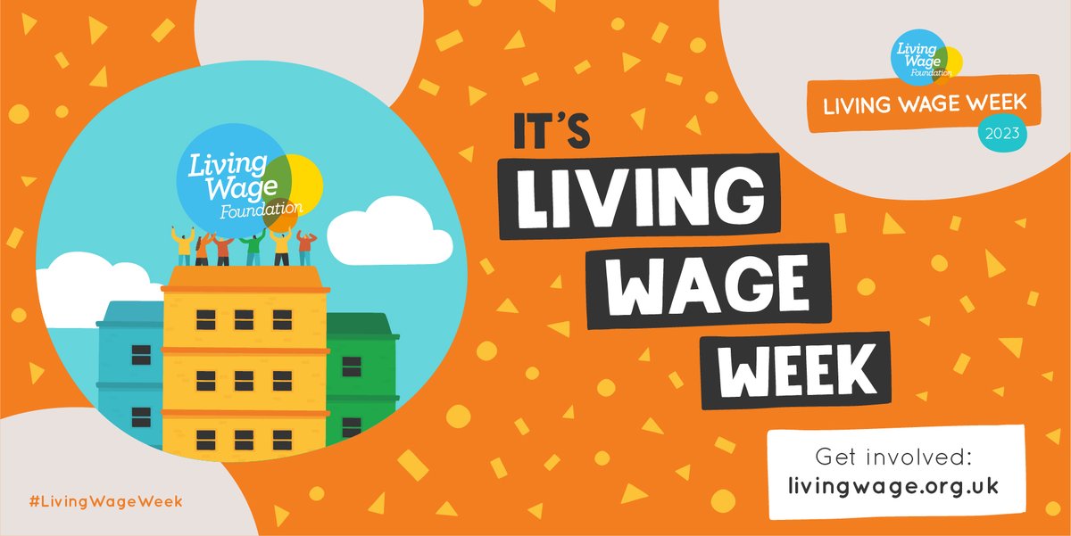 It’s Living Wage Week! 🎉

We’re part of a growing movement of employers across the UK who are committed to doing the right thing by our staff by paying a real Living Wage.

With costs continuing to rise it’s never been more important.

#LivingWage #LivingWageWeek