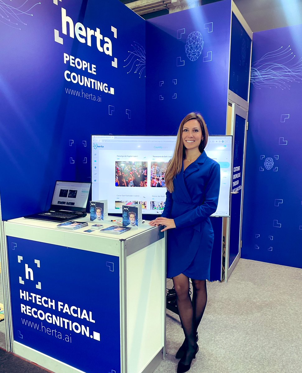 Laura_Herta's tweet photo. 🏙️@hertasecurity is exhibiting one more year at @SmartCityexpo!
😊Meet us at booth A61 in Hall 2! We will tell you all about our new #peoplecounting solution for #smartcities and our leading #facerecognition tech for #safecities!

#SCEWC23 https://t.co/Ne4Zb6pyaX