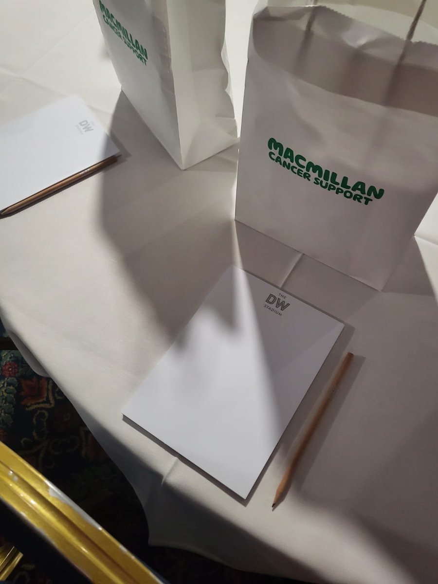 A massive thank you to <a href="/macmillancancer/">Macmillan Cancer Support</a> and the staff at DW Stadium for helping us put our Macmillan Palliative Care Link Nurses day together. We are very excited to make this a successful day! <a href="/WWLNHS/">WWL NHS</a>