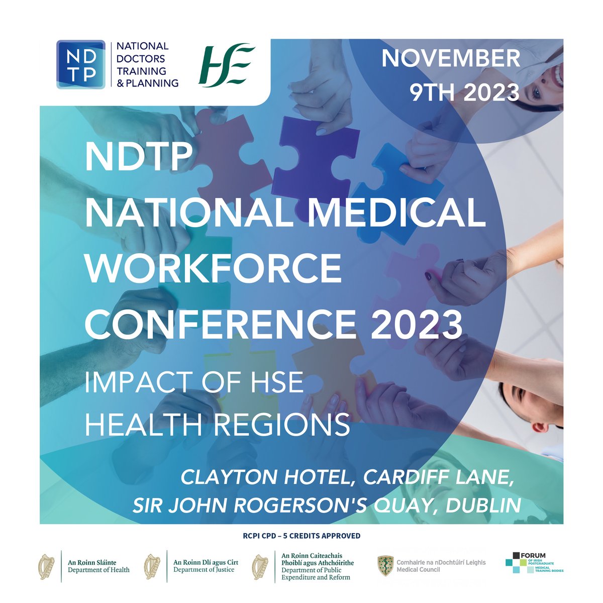 At @InvestnetEvents we’re delighted to be managing this sold out Conference for the @NDTP_HSE !
It's just 2 days away now from this exciting day of listening and learning on the 'Impact of HSE Health Regions'.
@HSELive 

#NDTPConf23