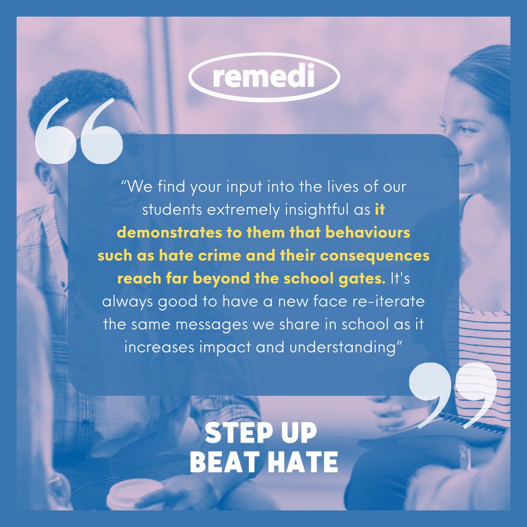 RemediRj's tweet photo. Neil, our #HateCrime practitioner in #Rotherham received this positive #feedback from a referee: #Awareness #StepUpBeatHate @RJCouncil @AssocPCCs @SYPCC @_YJB @syptweet @RMBCPress @RJAPPG https://t.co/g2rImisMY7