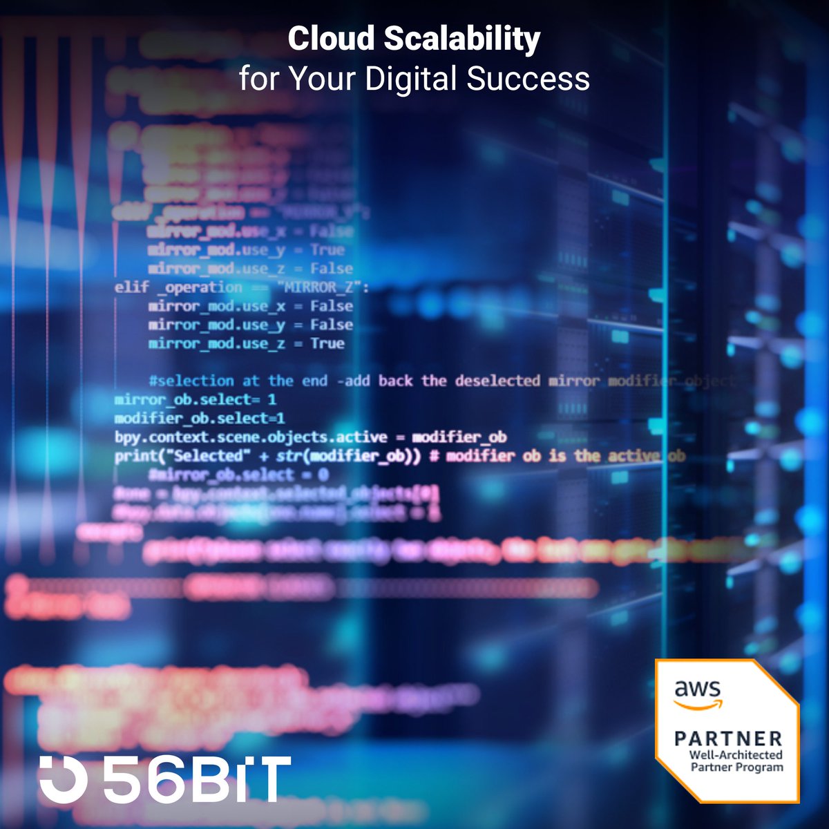 a56bit's tweet image. Cloud scalability is a digital game-changer.☁️

Easily adjust resources to meet demand without overspending. Save costs and transform your business! 💰📈 

#CloudScalability #DigitalTransformation #CloudRevolution #Scaling #CloudTech #InnovationInCloud #CloudSolutions #56bit