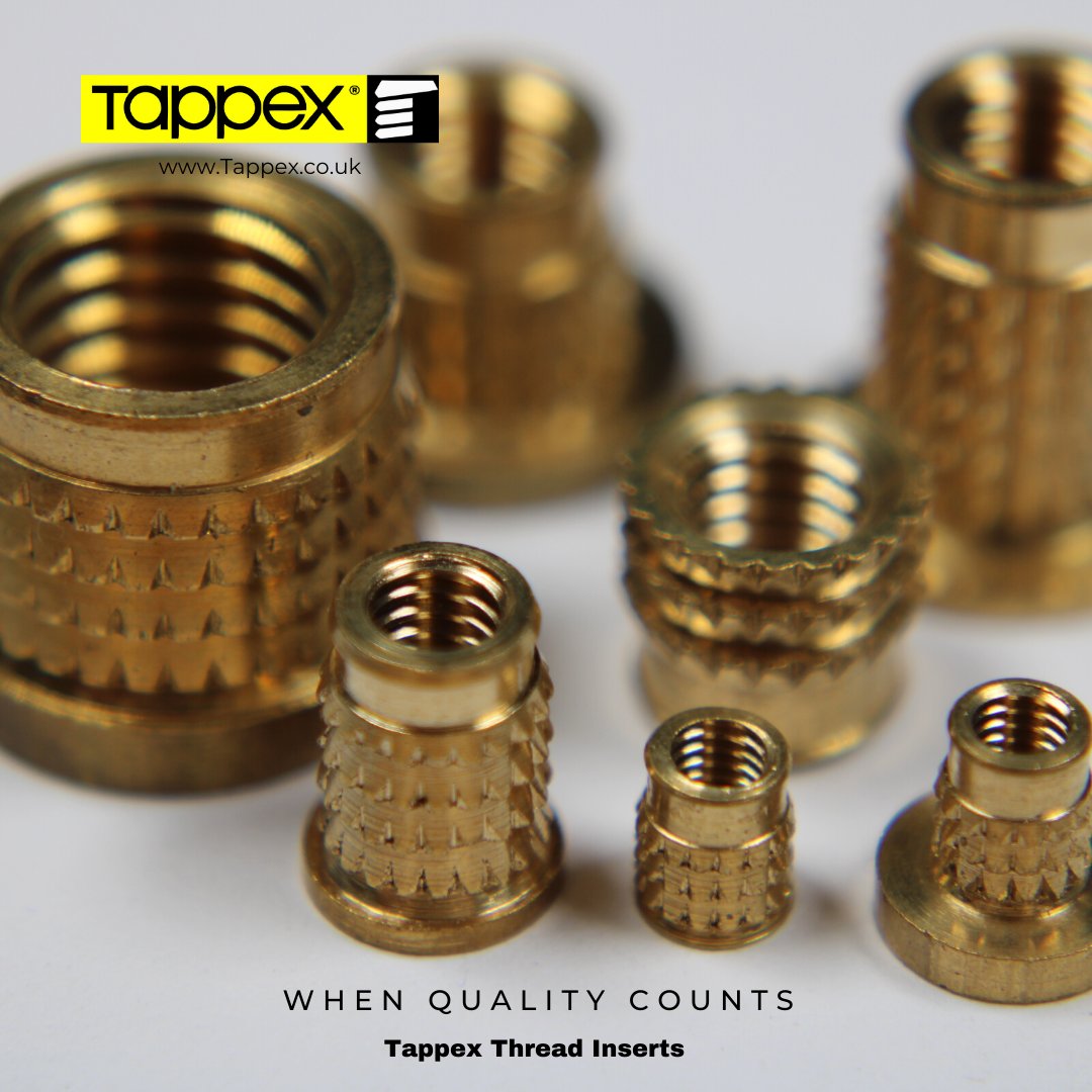 TappexLtd's tweet image. Creating plastic or composite products? Seeking expert advice on thread insert specifications or design? Engage with the leading UK manufacturer of thread inserts. Connect with us today for tailored #fastener solutions. #ThreadInserts #ManufacturingExpertise  ...