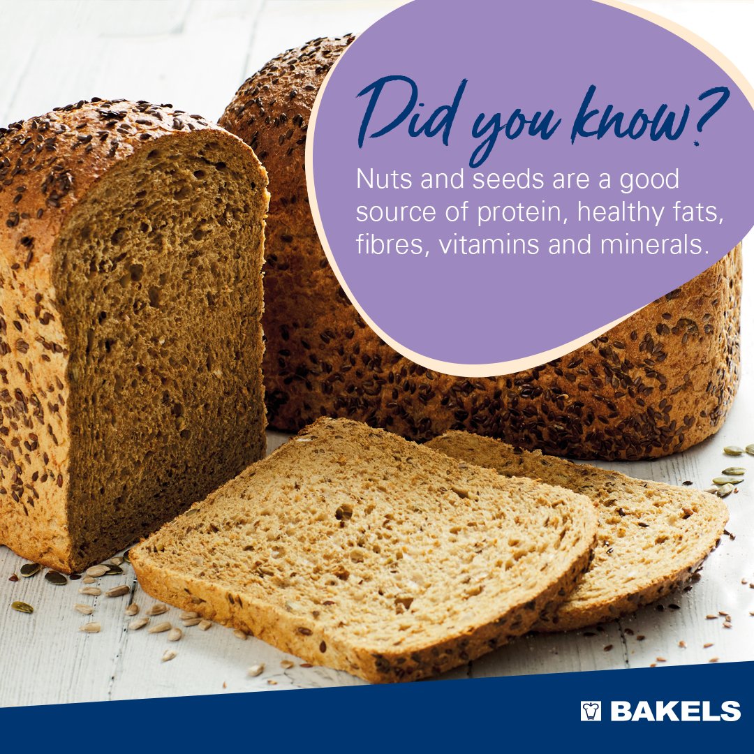 sbakels's tweet image. Nuts and seeds are essential ingredients in bakery recipes, providing protein, healthy fats, fiber, vitamins, and minerals. Infusing these ingredients enhances taste, texture, and texture in treats. 🍞💪

#sbakels #bakeryingredients #HealthyBaking #BakeryDelights #NutritionFacts