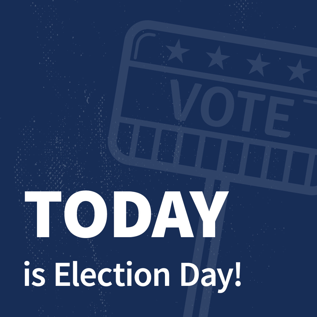 Election Day is here, Virginia! Polls open at 6 a.m. EST. Visit Vote.Virginia.gov to find your polling location. 

All eligible voters can cast a vote. Election officials can assist if needed.

Cast your ballot by 7 p.m. EST today! #VaElections2023 #VaisForVoters