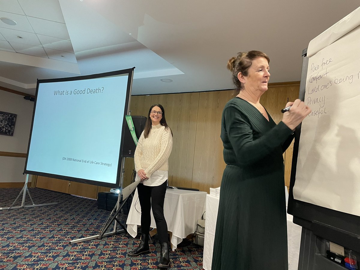 Macmillan Palliative Care Link Workers Day is underway. Great day planned and fantastic turn out. The day has started with talks about recognising dying and symptom management by Vicki and Sue. <a href="/WWLNHS/">WWL NHS</a> <a href="/macmillancancer/">Macmillan Cancer Support</a> <a href="/vickilouise83/">Vicki Haselden</a>