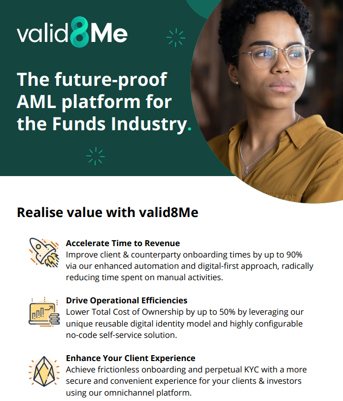 valid8Me_com's tweet image. Our Co-Founders, Ciaran &amp;amp; Patrick, are attending @NICSAnews GMM in Boston today &amp;amp; tomorrow🤝The Funds Industry is primed to capitalise on the efficiencies and innovation valid8Me can bring to the market⬇️
Info: valid8me.com/industries/ind…
#valid8Me #Funds #AssetManagement