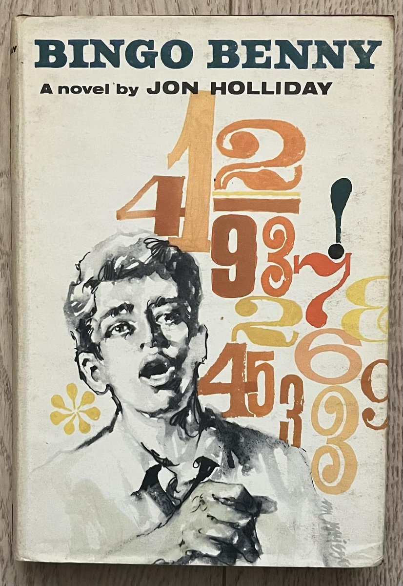 The UK hardcover edition of Bingo Benny by Jon Holliday, published by Hodder And Stoughton in 1963, and with cover art by Von Briesen. #BingoBenny #JonHolliday #VonBriesen #1960s #coverart #artwork #vintage #book #books #HodderAndStoughton