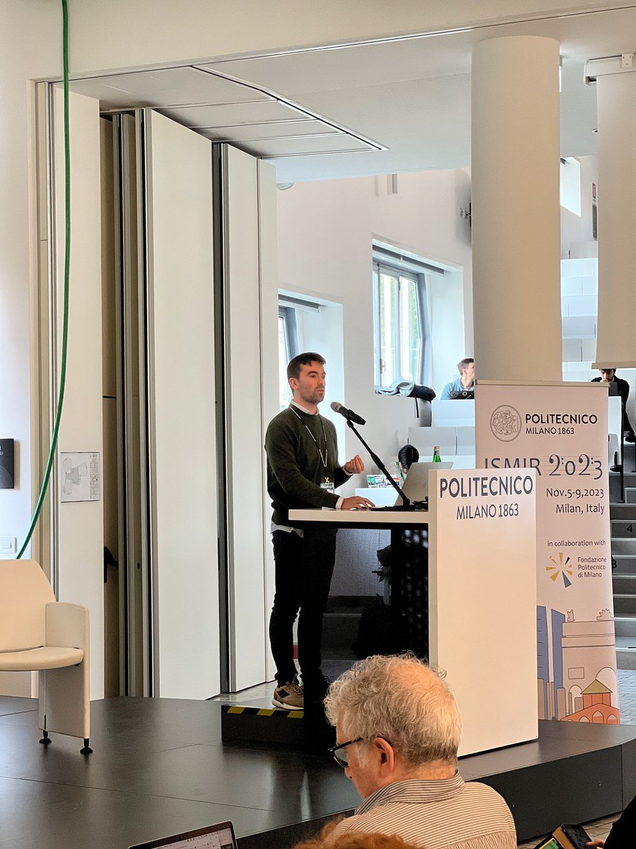 PolifonIA_ua's tweet photo. ¡Estamos en @ISMIRConf (Milán)!

"On the Performance of Optical Music Recognition in  the Absence of Specific Training Data" 💻🎶 https://t.co/MNeinYloMH