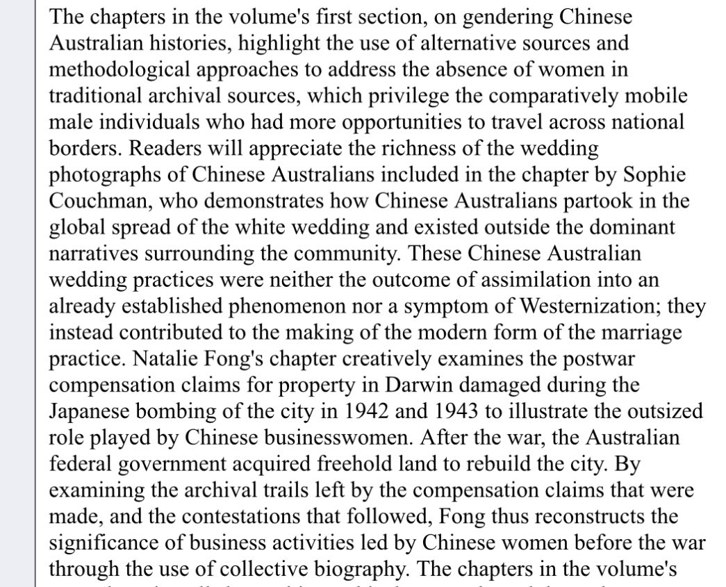 Review by @ZhenHaoLiew1 of our book, Locating Chinese Women (@HKUPress) h-net.org/reviews/showre… #chinozhist