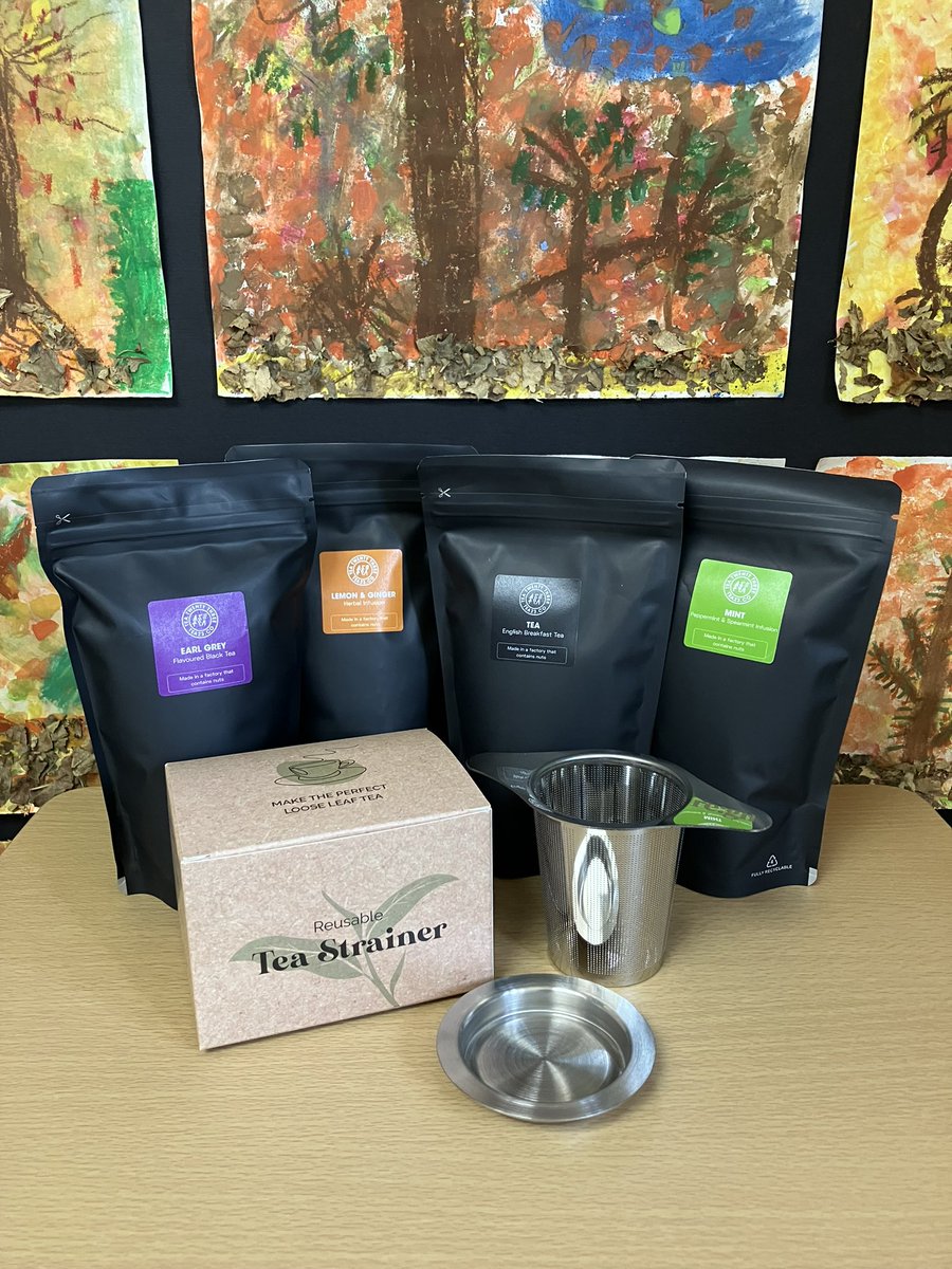 NEW!! Another eco friendly step… 

Loose tea from local company Tea23 as well as reusable tea strainers ☕️ 
.
#loosetea #ecofriendly #eastbourne #teasupplier #shoplocal #chiddingly