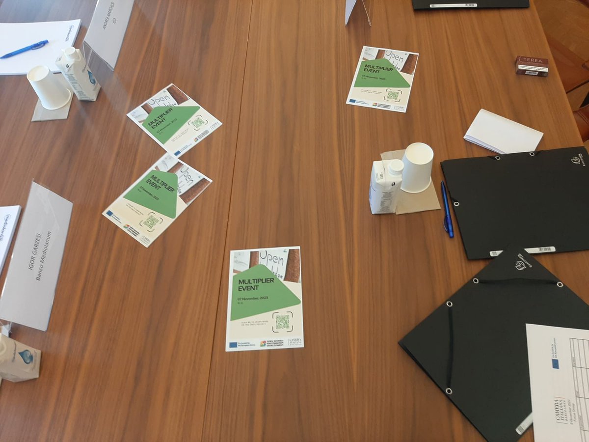 Ayer se celebró el grupo focal sobre el ecosistema local y el plan de desarrollo local en el marco del proyecto OBCD. 
Para más información sobre el proyecto: obcdproject.eu

#socialeconomy #OBCD #socialenterprises
