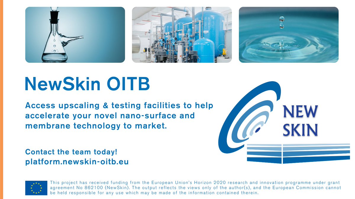 NewSkinOITB's tweet photo. Impressive @Aquatech Amsterdam 2023 setup covering #water & #wastewater treatment solutions for #PFAS, water scarcity, resource recovery & more!
Fiona Regan @DCUWater is there with #NewSkinOITB Water related technologies flyers!
#H2020 #OITBs #nanoSurfaces #membranes #coatings https://t.co/pPFHCr76Js