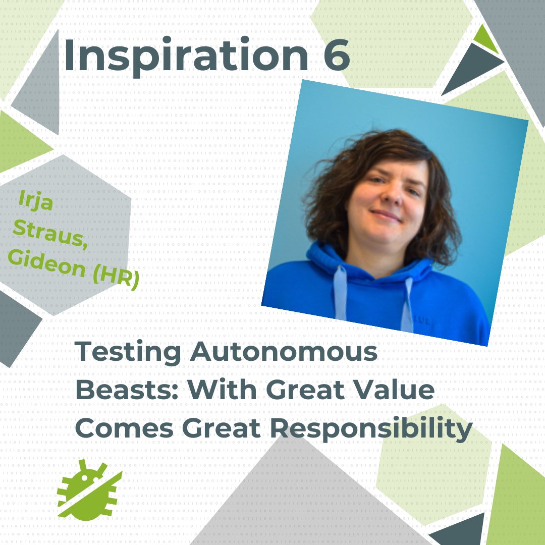 sanae_beer's tweet image. 6️⃣ The last track talks of the SANAE Software Testing BEER.EX 2023 program won't let you down. 
🦖 sanae.beer/sessions/insp6…
♊ sanae.beer/sessions/tech6…
#sanaebeerex #tracktalk #conference #quality #softwaretesting #robots #autonomousbeasts #digitaltwins #testapproach #automation