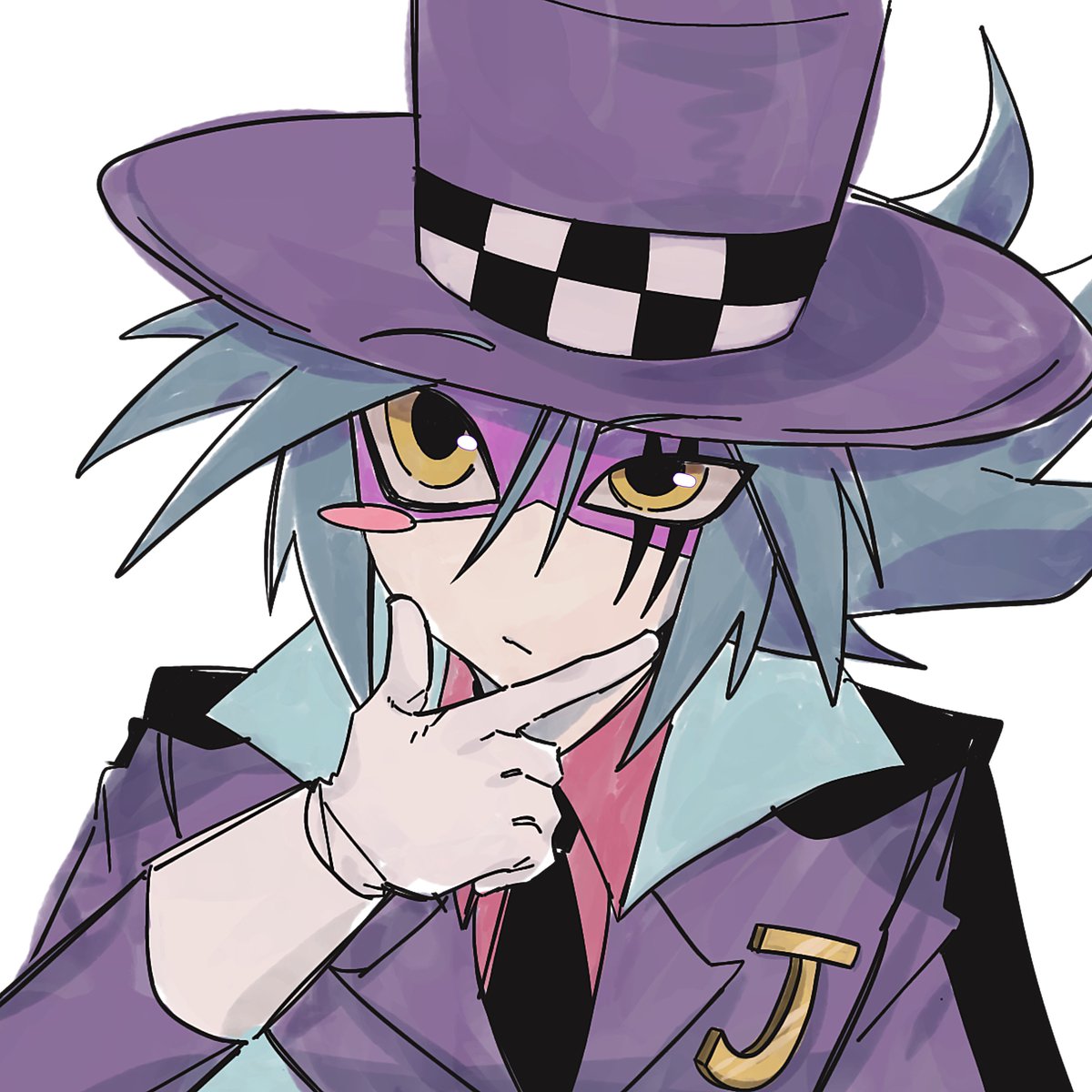 #괴도조커 #怪盗ジョーカー
애니 보기 전에 그린 쉐도우