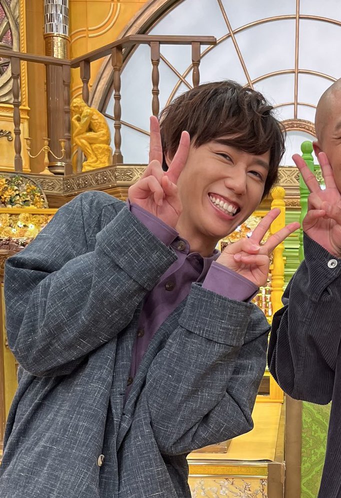 残業でヘトヘトだったけど、あべちゃんのこの笑顔見たら疲れ吹き飛んだ😳
 #SnowMan  #阿部亮平