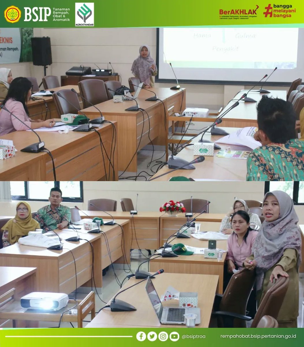 brmprempahobat's tweet photo. Selasa (07/11) Balai Pengujian Standar Instrumen Tanaman Rempah, Obat dan Aromatik (BSIP-TROA) menyelenggarakan Bimtek pengembangan pestisida nabati perkebunan dengan peserta dari Dinas Perkebunan Kab. Kutai Timur. (Azwar/BSIP-TROA)
#agrostandar
#bsiptroa
#majumandirimodern https://t.co/pzZe03SgHs