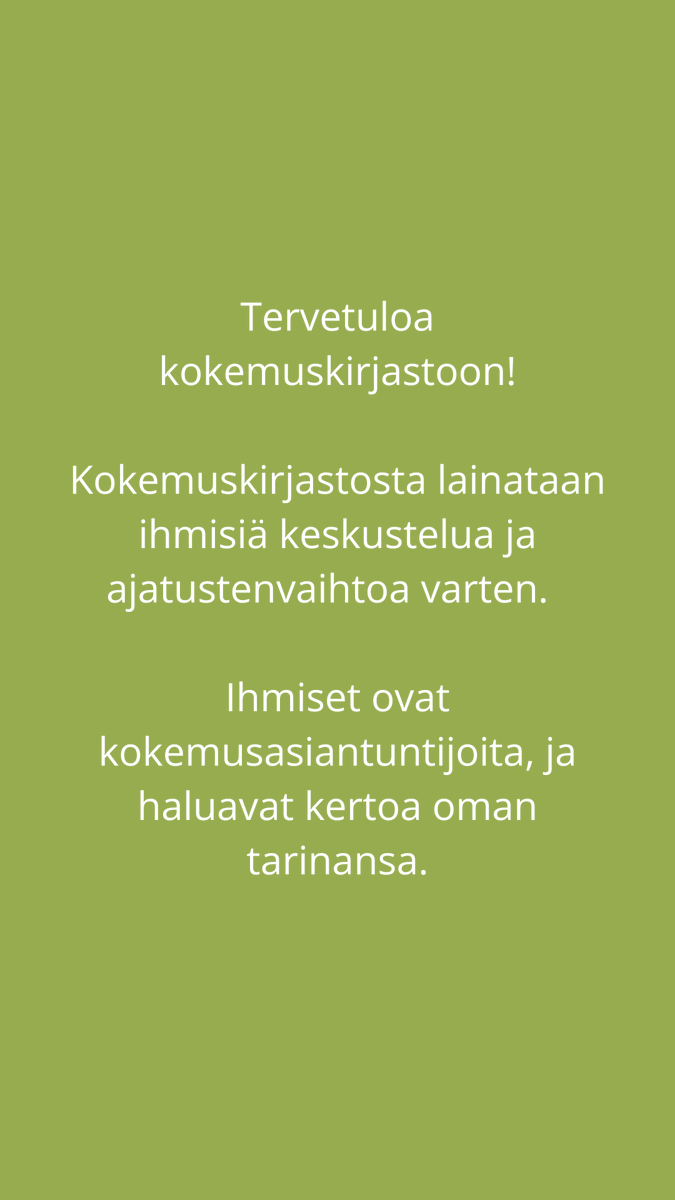 Nähdään huomenna Lahden pääkirjastolla!

#KysyminenKannattaa #EPTViikko #ehkäisevätyö
#lahessatöissä