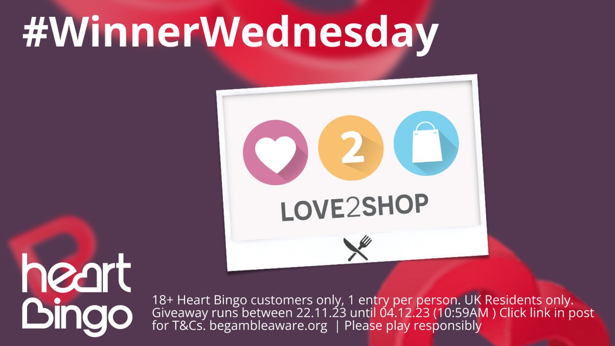 #WinnerWednesday is here and we've got 4 x £50 Love2Shop vouchers to give away! Here's how: 1. Like, Retweet & tag a friend 2. Winners picked 4th Dec 2023.. Good Luck! Full T&C's can be found here: bit.ly/3ZKqqHM #competition #Win