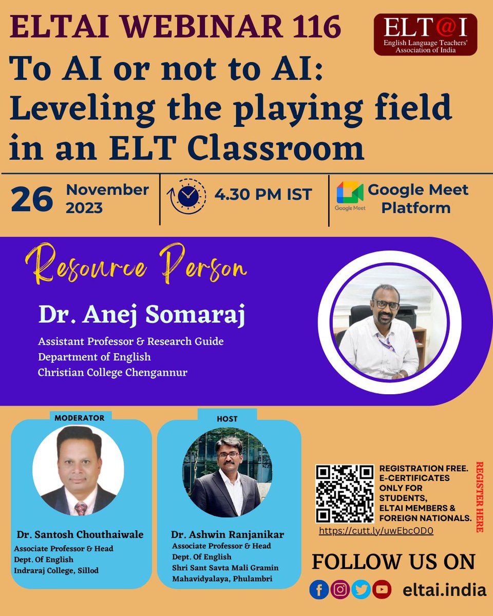ELTAI India tweet media