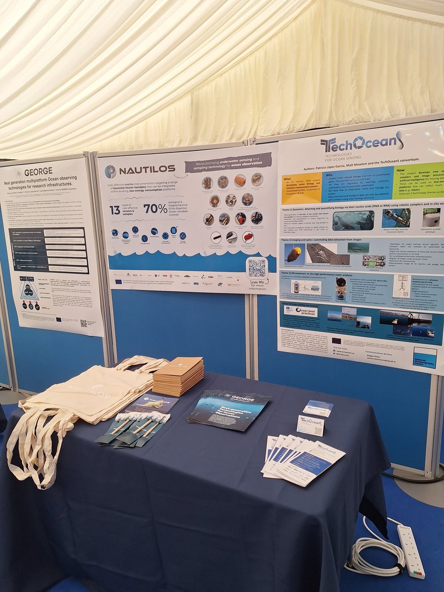 #MATS23 has started, and 3 of the #AllAtlantic sister projects are joining. Come and visit us at the stand if you would like to know more about the technology been developed in these projects.  @TechOceanS @NAUTILOS_H2020 @GeorgeEUproject #sensors #oceanobservation #H2020