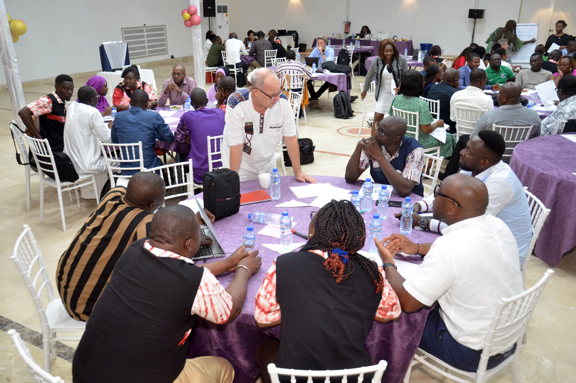 SCALE_2's tweet image. The 2SCALE team is currently in Lome, Togo, for a 3-day staff #reflection!

During the event, we are enhancing the '#OneProgram, #OneTeam' spirit. We are strengthening our bonds, sharing insights, and celebrating the incredible work achieved through collaborative efforts.