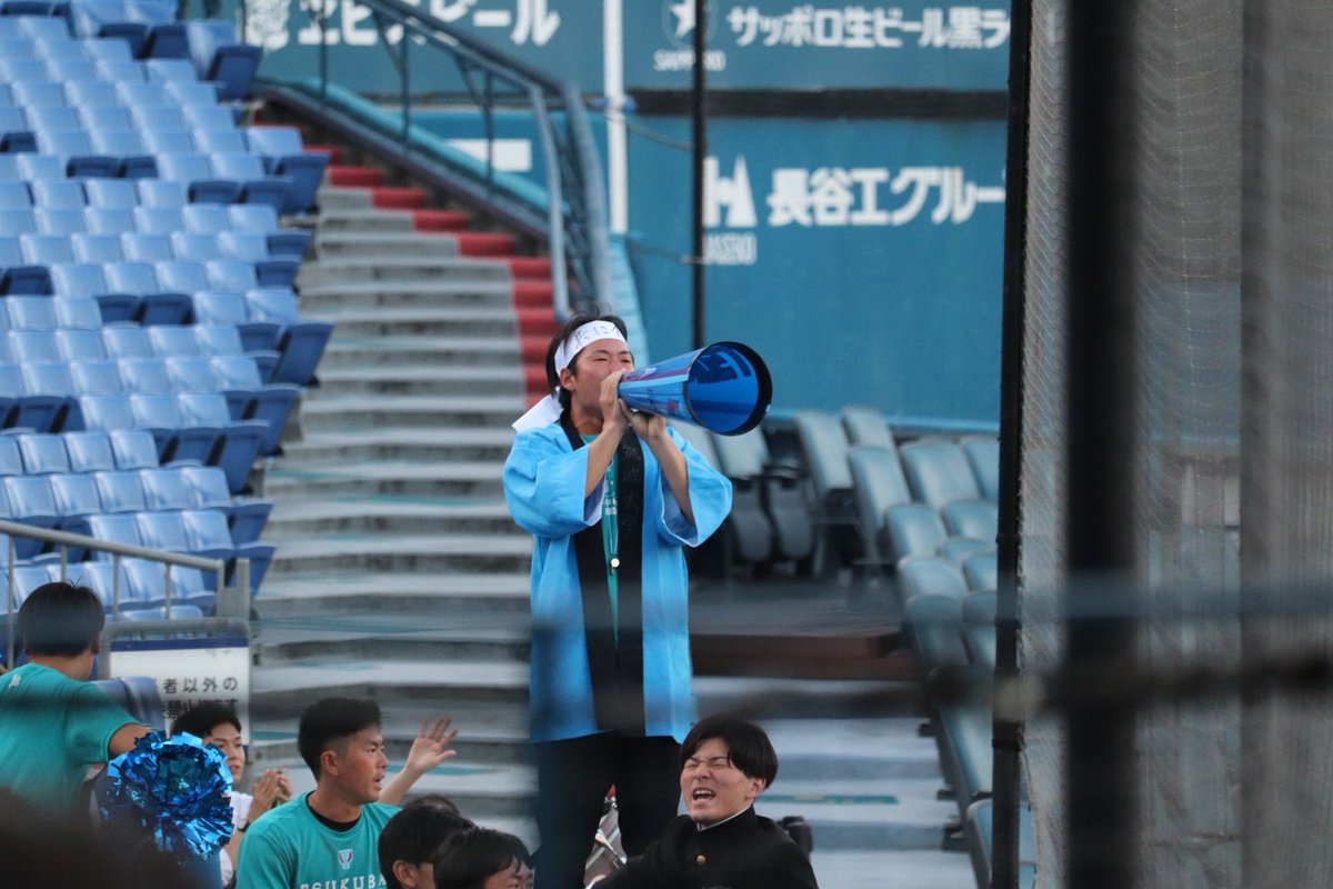 TsukubaBaseball's tweet photo. 【試合結果】
横浜市長杯2回戦
vs.上武大学

◯上武大学4－3筑波大学●

神宮大会をかけた大一番、先制されるも #米田友（体育2/#明豊）の逆転2ランホームランなどで逆転する。 #村上滉典（体育4/#今治西）がエースの真髄を見せ粘投するも、9回に逆転を許し悔しい敗戦となった。

#筑波大学 #共創 https://t.co/PwSAJmZFZL