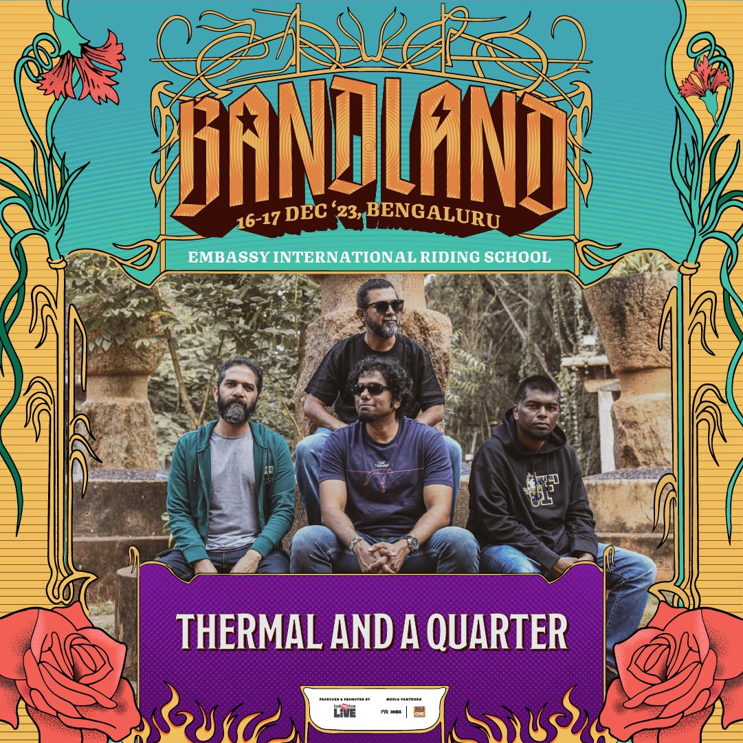 Thermal and a Quarter’s musical journey is a testament to artistic growth &amp; an explorative world of diverse themes. 

<a href="/taaqative/">TAAQ</a> brings an intricate symphony of arrangements, thought provoking lyrics &amp; grand musicianship to the #Bandland stage!⚡

Tickets: bandland.in