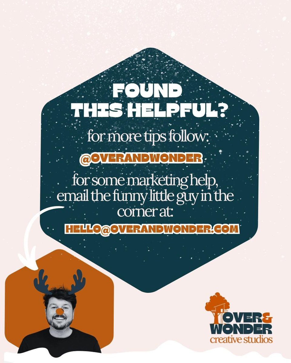 OverandWonder's tweet photo. Check out all 5 tips here: https://t.co/LmPeUsRS3M

Hope this is a bit of help for any business or charity that have felt a pang of dread in the run up to the Christmas season 🎄- you’ve got this! 💪

~

#christmasbranding #marketing #events #charitymarketing #SmallBusiness https://t.co/3arE4yX6Ix