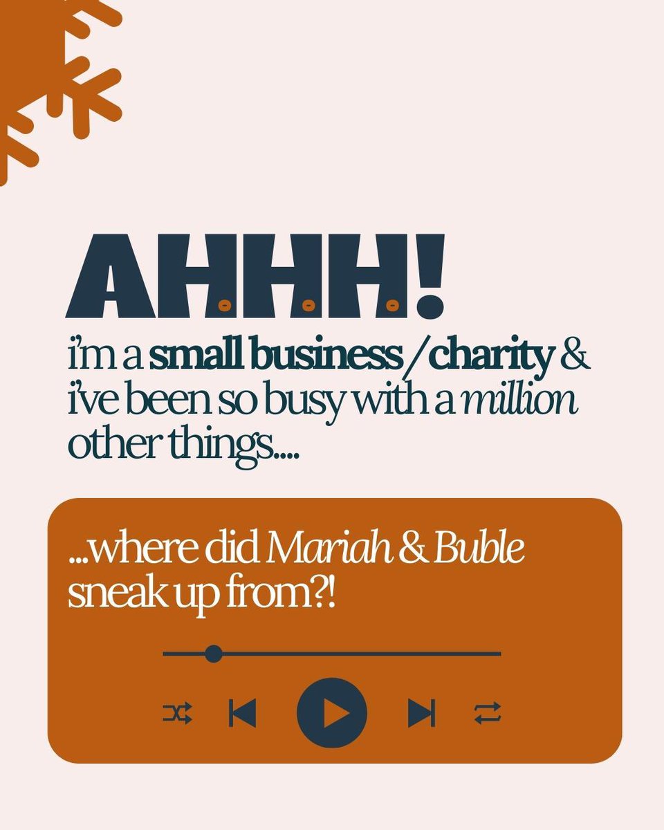 OverandWonder's tweet photo. Check out all 5 tips here: https://t.co/LmPeUsRS3M

Hope this is a bit of help for any business or charity that have felt a pang of dread in the run up to the Christmas season 🎄- you’ve got this! 💪

~

#christmasbranding #marketing #events #charitymarketing #SmallBusiness https://t.co/3arE4yX6Ix