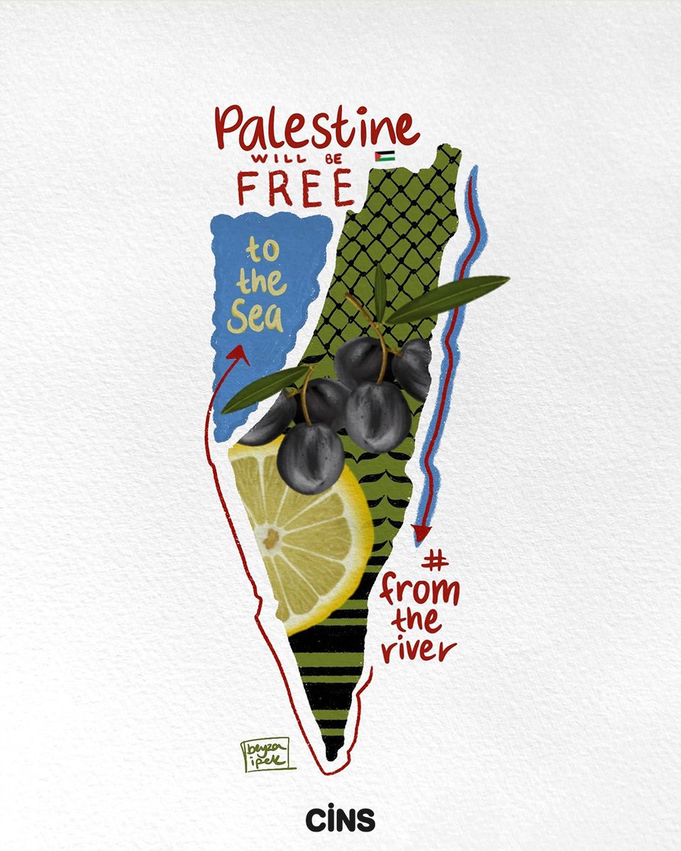 From the river, to the sea;
Palestine will be free!