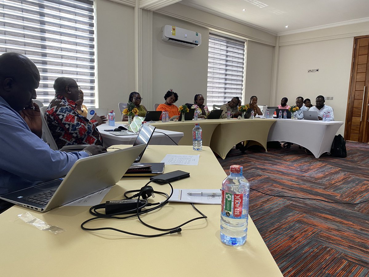 Dodowa_HRC's tweet photo. Happening now at Maya Villa! 

Network of Practice (NoP) Implementation Research cross-site workshop. With us in the meeting are Navorongo and Kintampo health research centers and representatives from the GHS research and development division (RDD). https://t.co/ztBJuvcc58