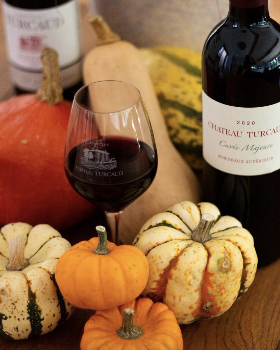 Magic autumnal matching 🍂🍠 Full-bodied dishes are a perfect match for a red wine like Château Turcaud Cuvée Majeure Rouge Bordeaux Supérieur AOC. With its spicy notes, this rich, concentrated & ripe wine will bring out the deliciousness of autumn vegetables #BordeauxWinesUK