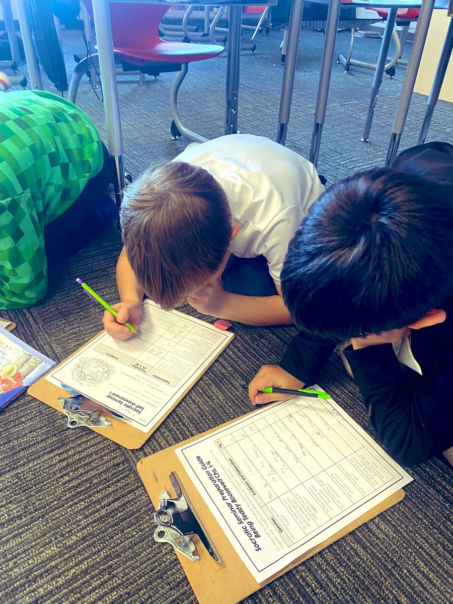 Socratic Seminar in 3rd!