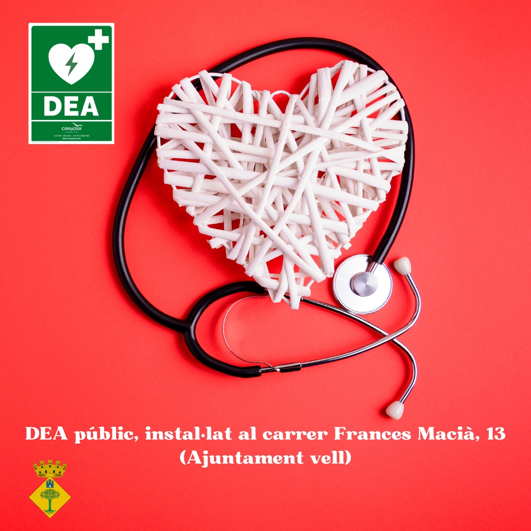 #LlorençdelPenedès es converteix en municipi cardioprotegit.

📌S'han instal·lat 2 #desfibril·ladors. Un situat al C/ Francesc Macià, 13 i l'altre situat a l'Escola Les Cometes.

👉Es realitzarà una formació per aprendre com fer-ne ús dirigida als comerciants i entitats
#salut