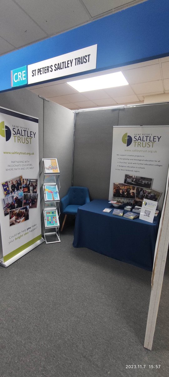 Ready to go for two days at the Christian Resources Exhibition Midlands <a href="/CRE_churchshow/">Christian Resources Exhibitions</a> on 8 and 9 November.  If you're there, come and say hello at stand P51!