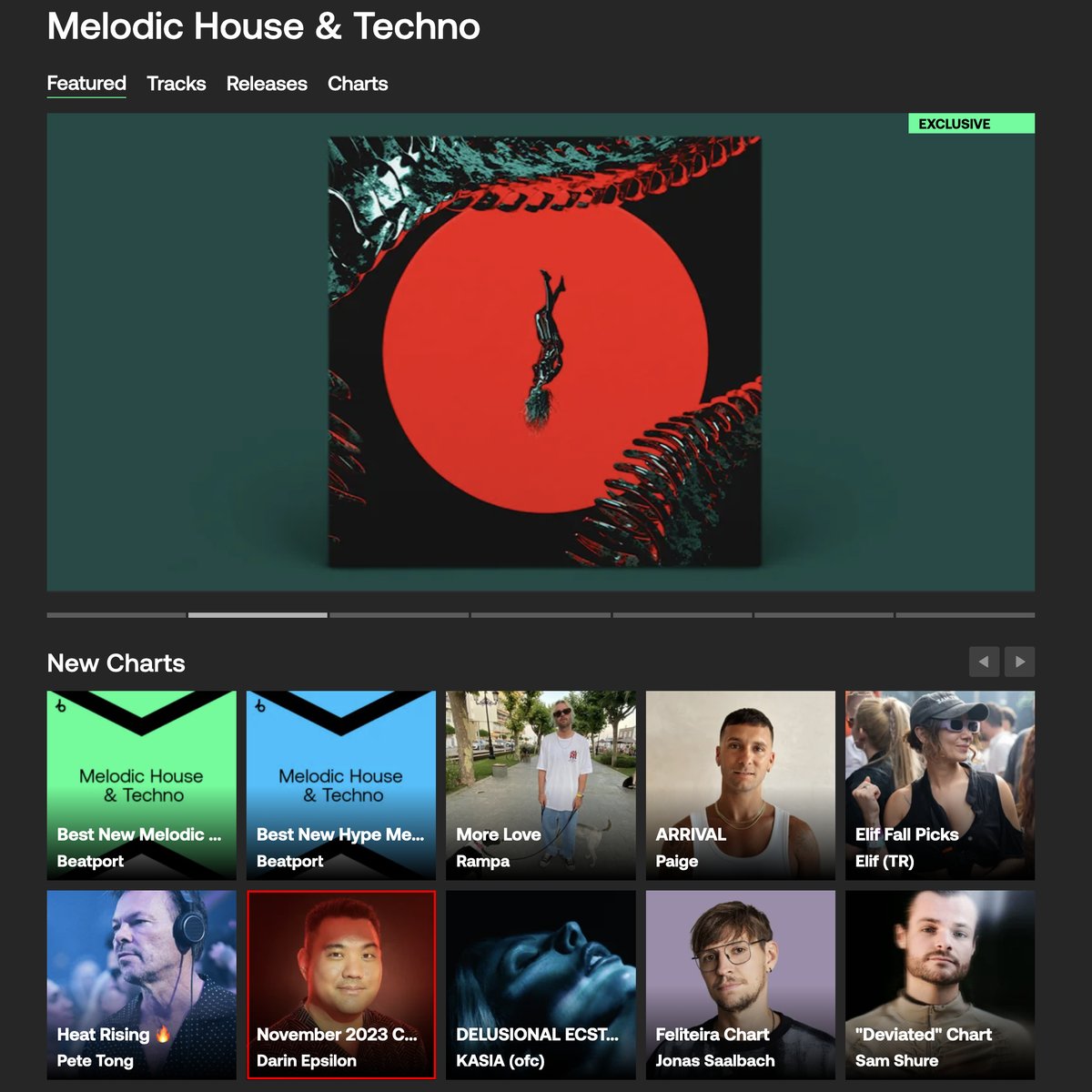 Darin Epsilon (@darinepsilon) on Twitter photo Wowww so amazing to see <a href="/Beatport/">Beatport</a> featuring my November chart on their Melodic House & Techno page, right next to <a href="/PeteTong/">Pete Tong mbe</a> no less!! ๐คฏ
beatport.com/chart/novemberโฆ
Next stop is #Marseille #France ๐ซ๐ท One more weekend of touring before I lock myself in the studio for a month ๐
Wowww so amazing to see <a href="/Beatport/">Beatport</a> featuring my November chart on their Melodic House & Techno page, right next to <a href="/PeteTong/">Pete Tong mbe</a> no less!! ๐คฏ
beatport.com/chart/novemberโฆ
Next stop is #Marseille #France ๐ซ๐ท One more weekend of touring before I lock myself in the studio for a month ๐