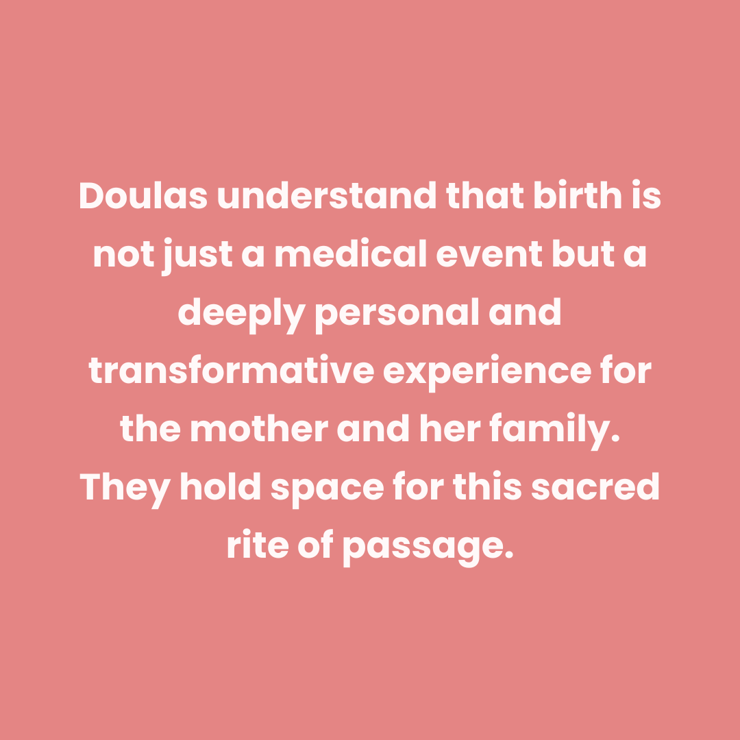 🌸 Imagine being wrapped in love, care, and understanding during one of your most transformative experiences - giving birth. 

👶🏾 Doulas know that birth isn't just a medical event - it's a deeply personal moment that changes your world forever. 

🌿 They create a safe, sacred s