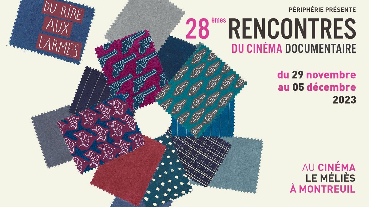 • PROGRAMMATION 2023 •
🎉 LE PROGRAMME DES 28ÈMES RENCONTRES DU CINÉMA DOCUMENTAIRE EST SORTI !
👉bitly.ws/ZARA
On vous attend du 𝟮𝟵 𝗻𝗼𝘃𝗲𝗺𝗯𝗿𝗲 au 𝟱 𝗱𝗲́𝗰𝗲𝗺𝗯𝗿𝗲 au @MeliesCinema à Montreuil pour un festival 𝘿𝙪 𝙧𝙞𝙧𝙚 𝙖𝙪𝙭 𝙡𝙖𝙧𝙢𝙚𝙨 🤠🤖🌪️🎷🚙