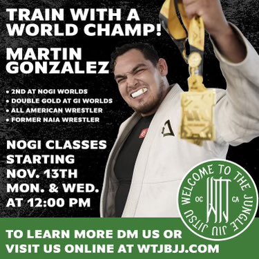 thereal_mcflyy's tweet image. 🤼‍♂️ 🥋 Join me at @welcometothejunglebjj in Tustin for some exciting #Nogi and #Wrestling coaching sessions! 📆 We meet every Monday and Wednesday at 12pm. Let’s level up our game 💪
.
.
.
 #BJJ #MartialArts #welcometothejunglebjj