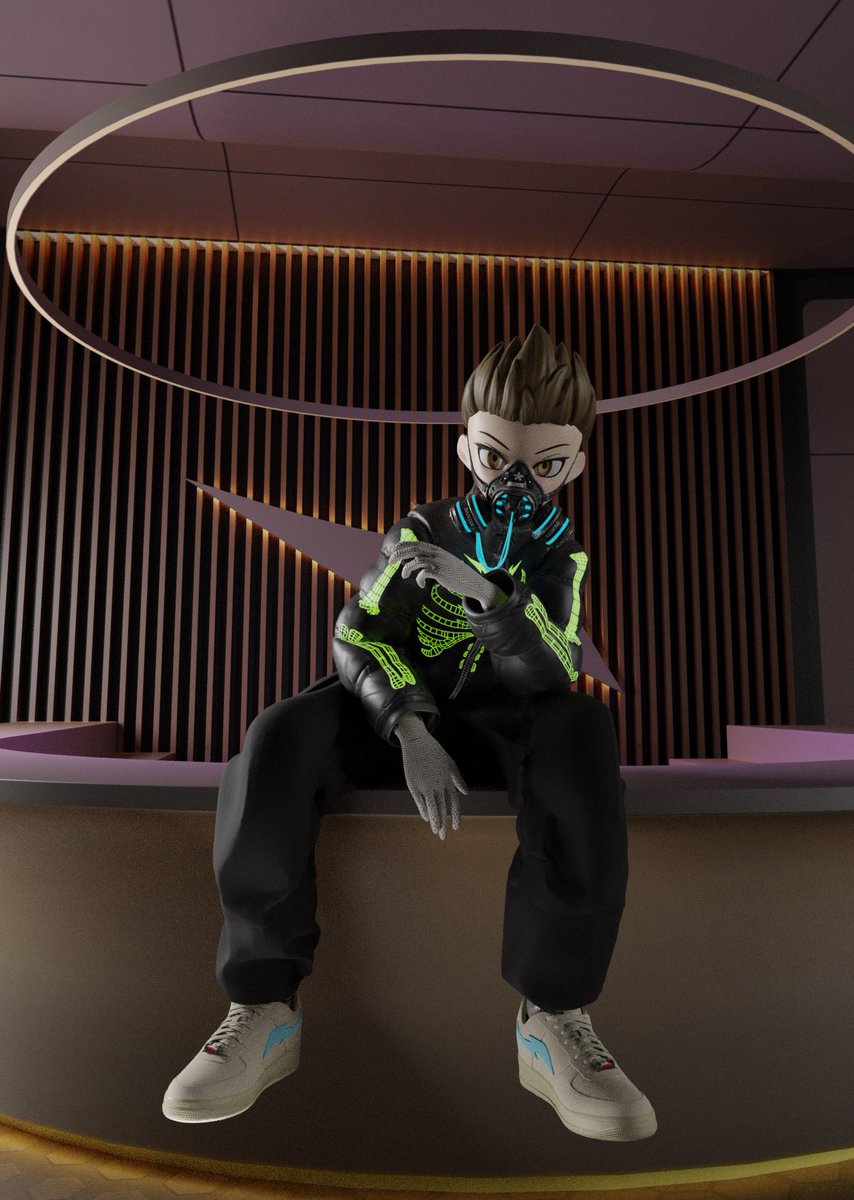 Gm! ☕️ Finally rocking the <a href="/RTFKT/">RTFKT</a> AF1’s. Have a great day y’all!