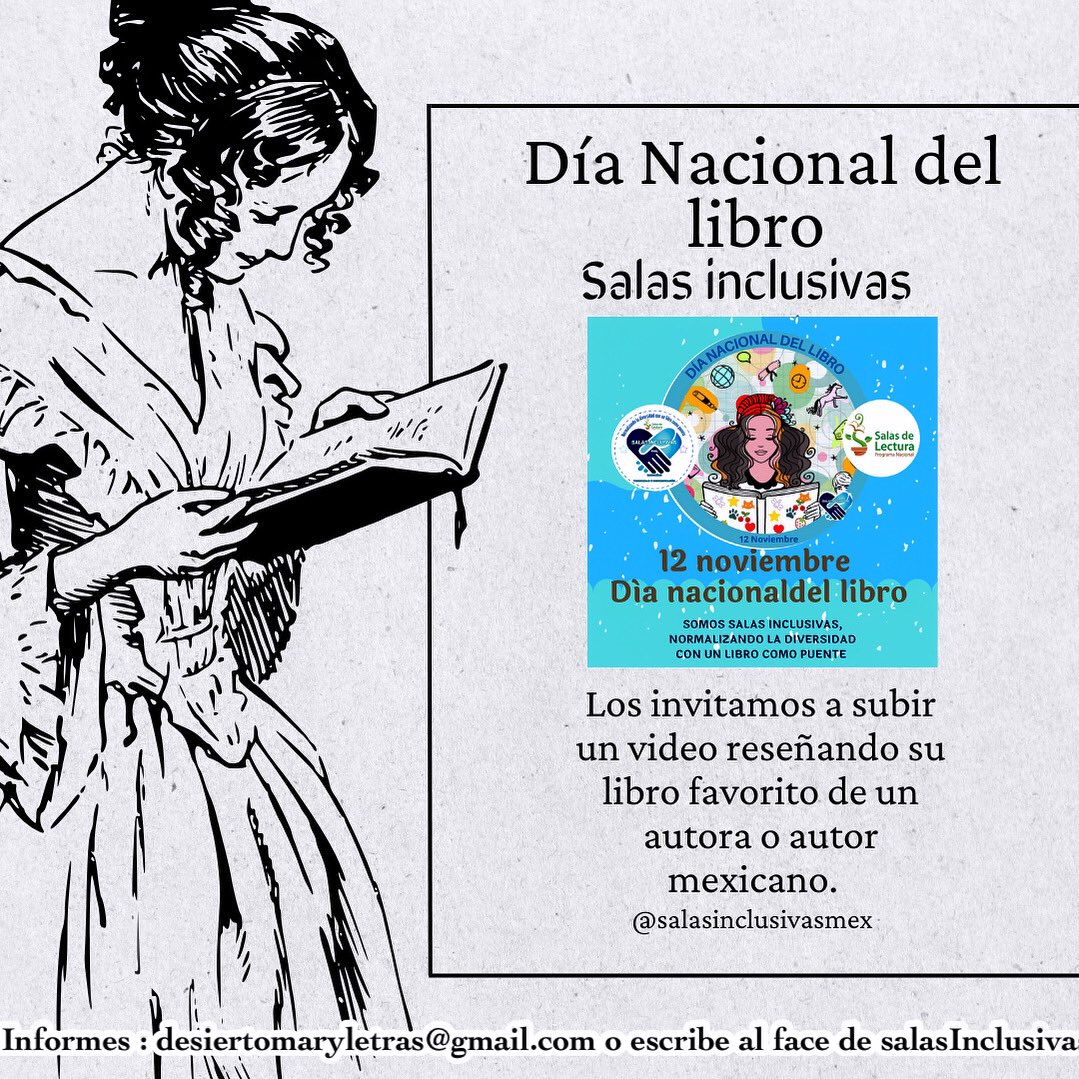 de_ccu's tweet photo. Dinámicas del día del libro en México !!
🇲🇽Invitación abierta ,saludos 
Sofia Chiquetts

Somos salas inclusivas, normalizando la diversidad con un libro como puente 

#ProgramaNacionalSalasDeLectura #salasinclusivas https://t.co/IoXapDbthn