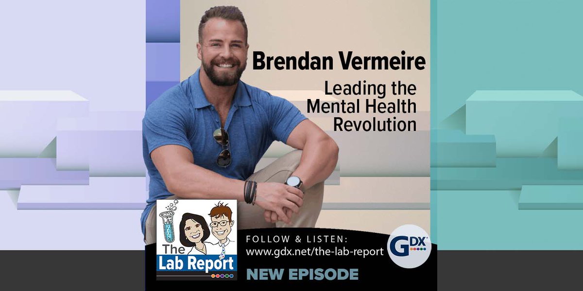 NEW PODCAST EPISODE!
Brendan Vermeire - Leading the Mental Health Revolution

Listen where you get pods, or visit gdx.net/the-lab-report

#podcastandchill #mentalhealth <a href="/HolisticSavage/">Brendan Vermeire</a>