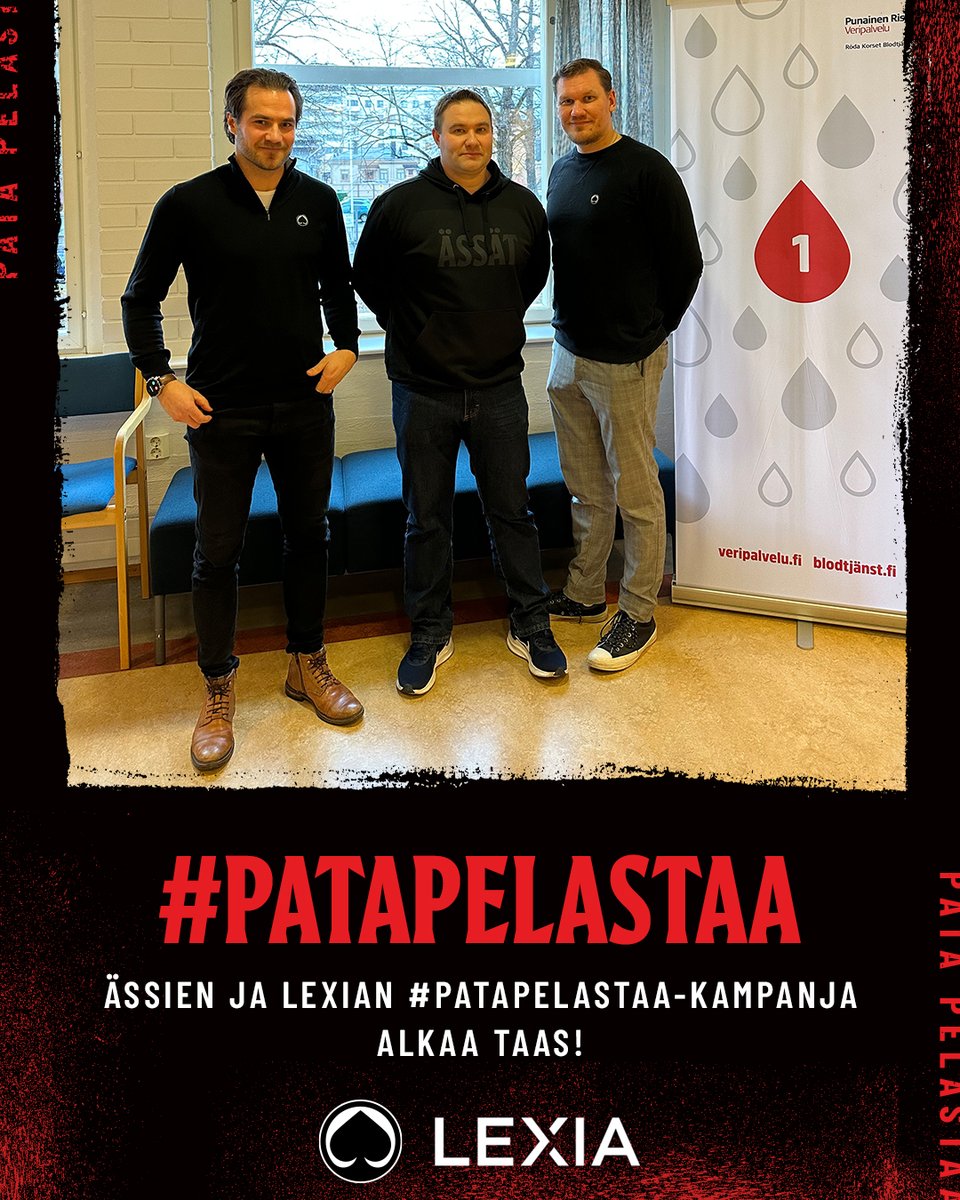PorinAssat's tweet photo. #Patapelastaa-kampanja alkaa taas - lisätietoa tulossa ensi viikolla, joten pysy kuulolla! 👀
Ässien toimisto ja päävalmentaja Härkälä ottivat jo pienen varaslähdön 👏
#Ässät #Liiga #PataPelastaa https://t.co/Agel92bWQn