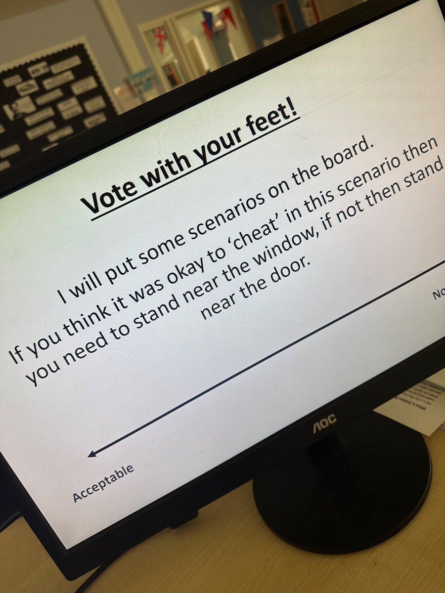 Lots of great debate and discussion yesterday at Philosophy club. Is it ever okay to cheat? Next week: Does everything happen for a reason? All years welcome every Monday 😎 #Philosophy <a href="/NorthBromsgrove/">North Bromsgrove High School and Sixth Form 🌈</a>