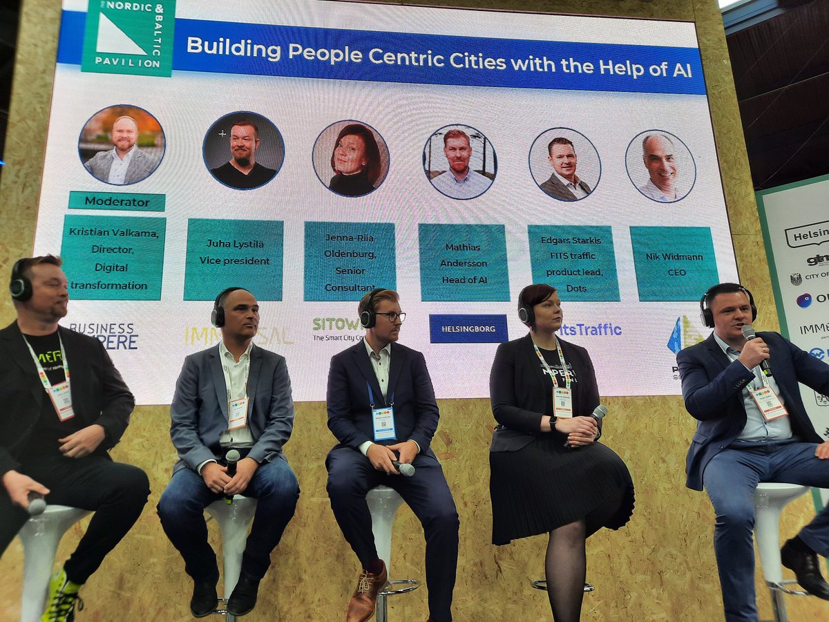 Anni Joela (@annijoela) on Twitter photo Tampere building people centric cities with the help of AI in Barcelona #Tampere <a href="/SmartTampere/">Smart City Tampere</a> #SCEWC23 Tampere building people centric cities with the help of AI in Barcelona #Tampere <a href="/SmartTampere/">Smart City Tampere</a> #SCEWC23