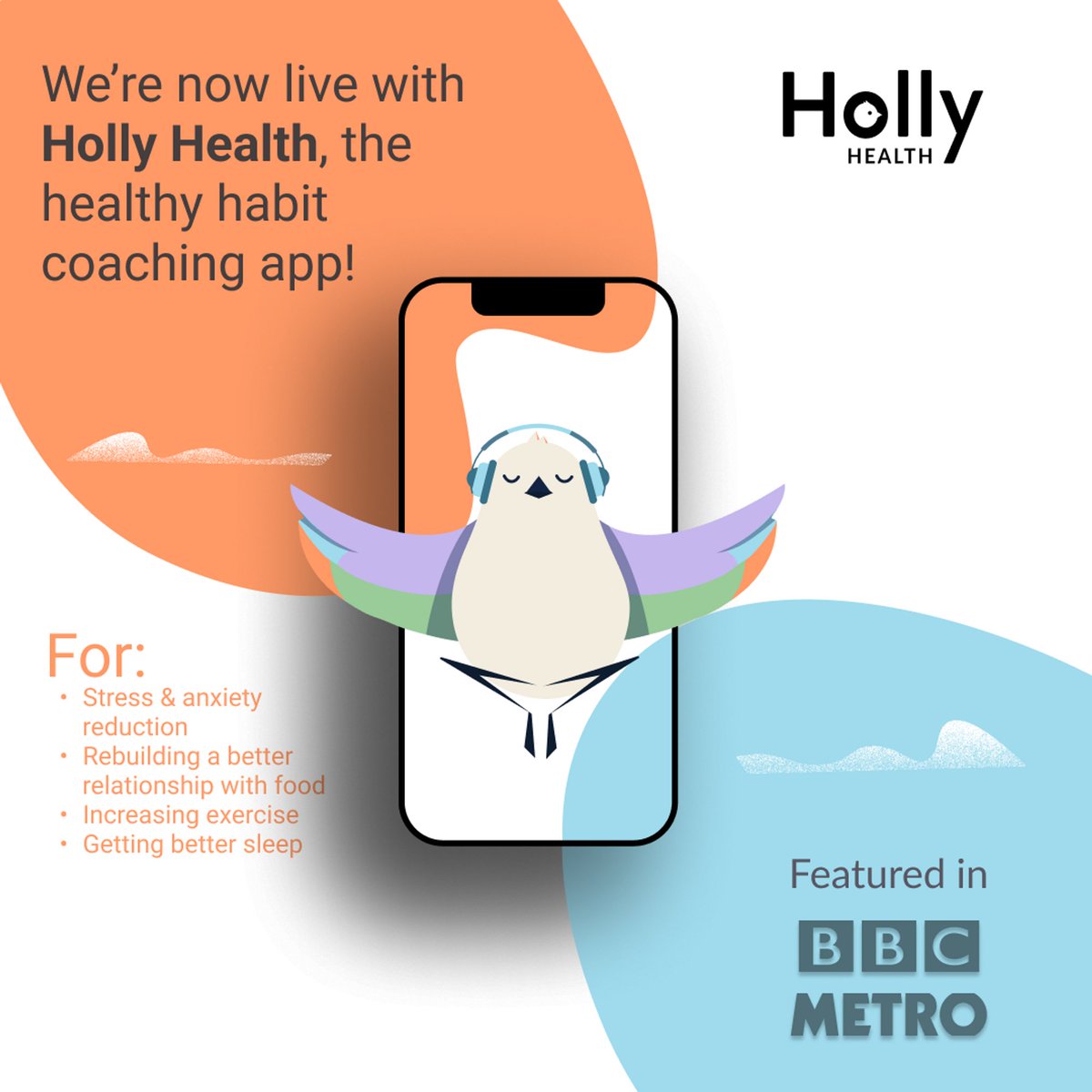 We’re now live with @holly_health, the healthy habit coaching app!🐦 If you live in East Ayrshire you can now access free membership to Holly Health, the mobile app for personalised healthy habit coaching🤩📱 Access your free membership through your GP practice's website👩‍⚕️👨‍⚕️💻