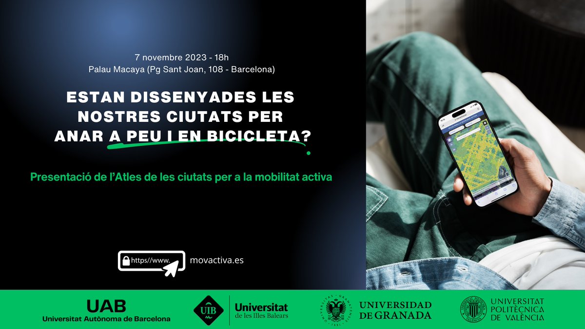 alexrubio_cat's tweet image. Avui al @PalauMacaya, experts parlen de ciutats sostenibles. Com a especialista WPO i SEO, he millorat la plataforma de #MOVACTIVA, afavorint la seva visibilitat en línia. Cap a una mobilitat més activa!

#Urbanisme #OptimitzacióWeb #Sostenibilitat