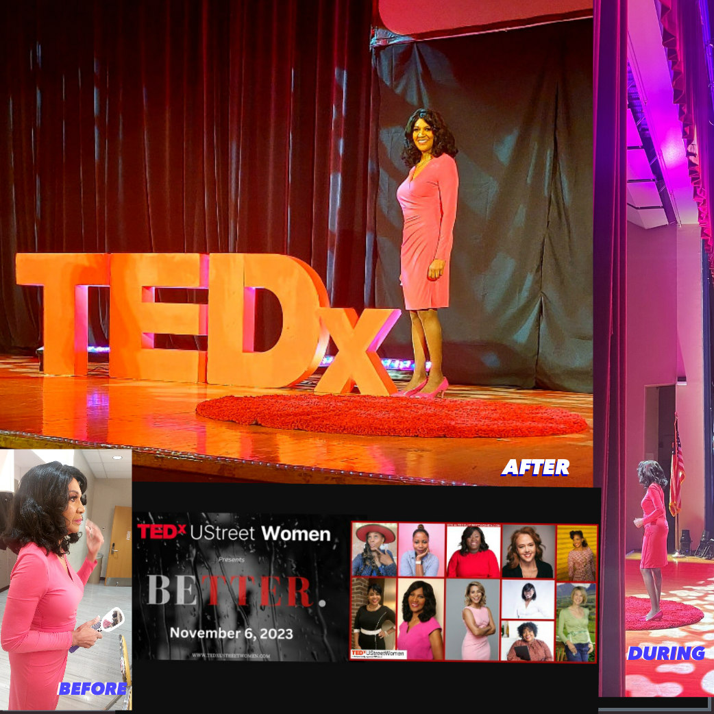 TolbartTalks's tweet photo. Monday was amazing! My FIRST TedX Talk @TEDxUStreet in DC.  The theme "Be Better".  We may "do" better but how can we "Be Better" as humans. Wht an incredible experience sharing my message on this positive theme. I'll post my talk when they release it #PositiveVibesOnly #Inspire https://t.co/3LFW9QKwcW